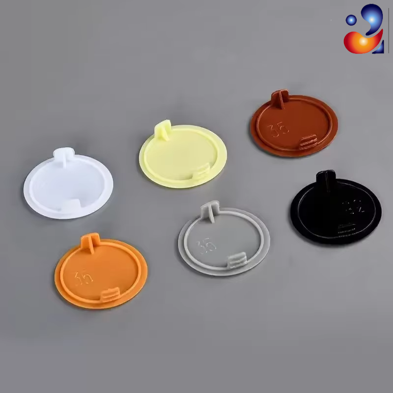 Furniture Hardware Fitting - Tampas Decorativas Redondas de Plástico para