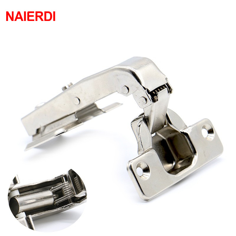 Cabinet Hinge Overlay - NAIERDI-90 Degree Ângulo De Dobradiça Hidráulica,