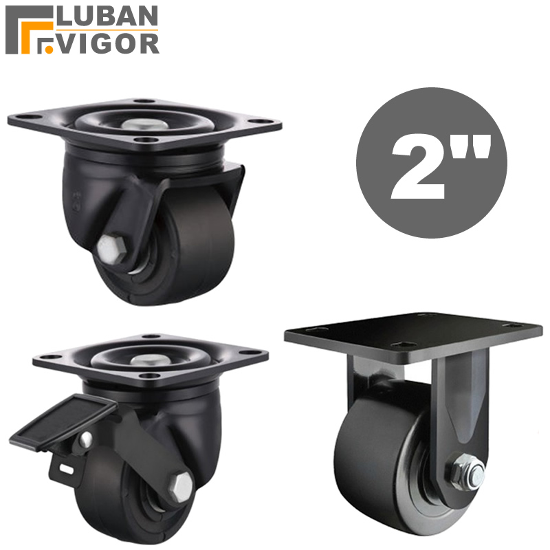 Furniture Hardware Lowes - Rodas baixas de carga, 300kg, 2