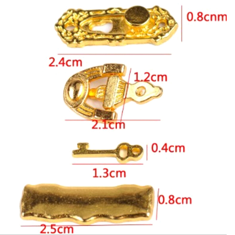 1:12 4 peças conjunto de aldra - Furniture Hardware Fitting avaliação e preço