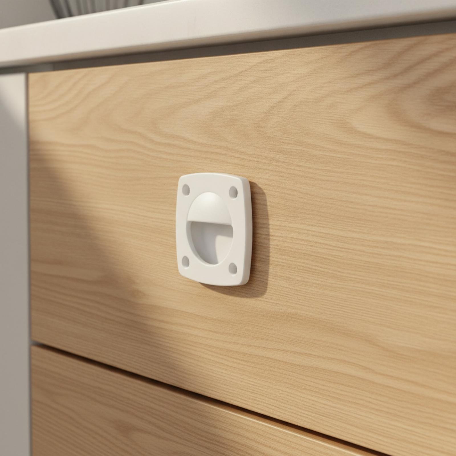 Puxador de gaveta de nylon de  - Furniture Hardware Lowes avaliação e preço