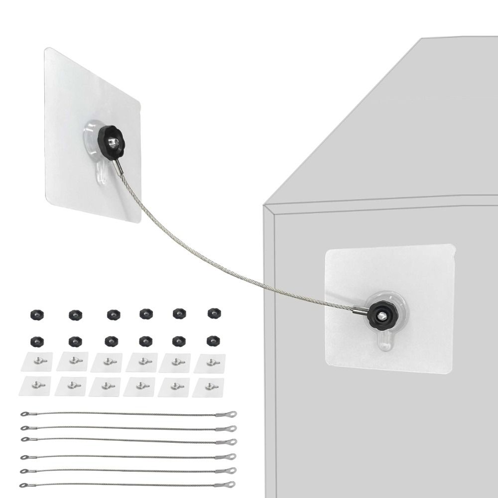 Conjunto de 6 Cintas Antitomba - Furniture Hardware Manufacturer avaliação e preço