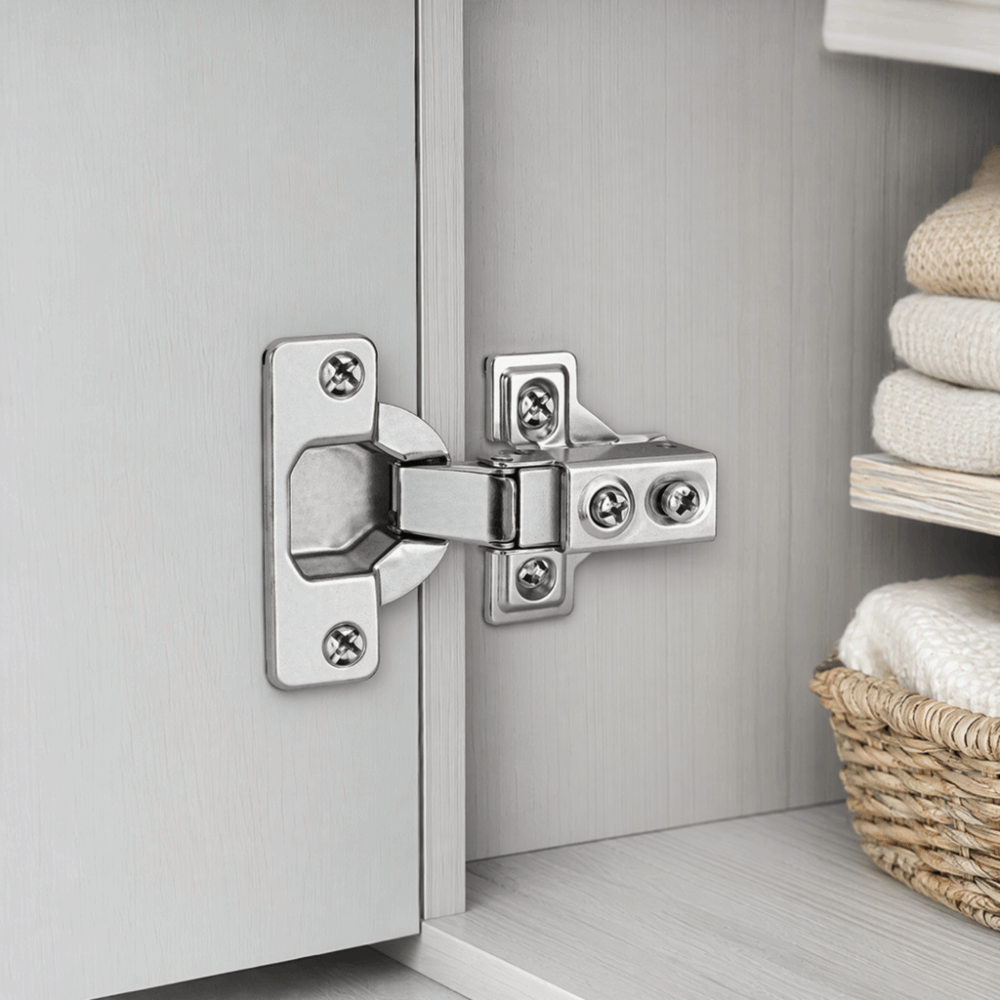 2 Peças Dobradiça Oculta de Fe - Cabinet Hinge Overlay avaliação e preço